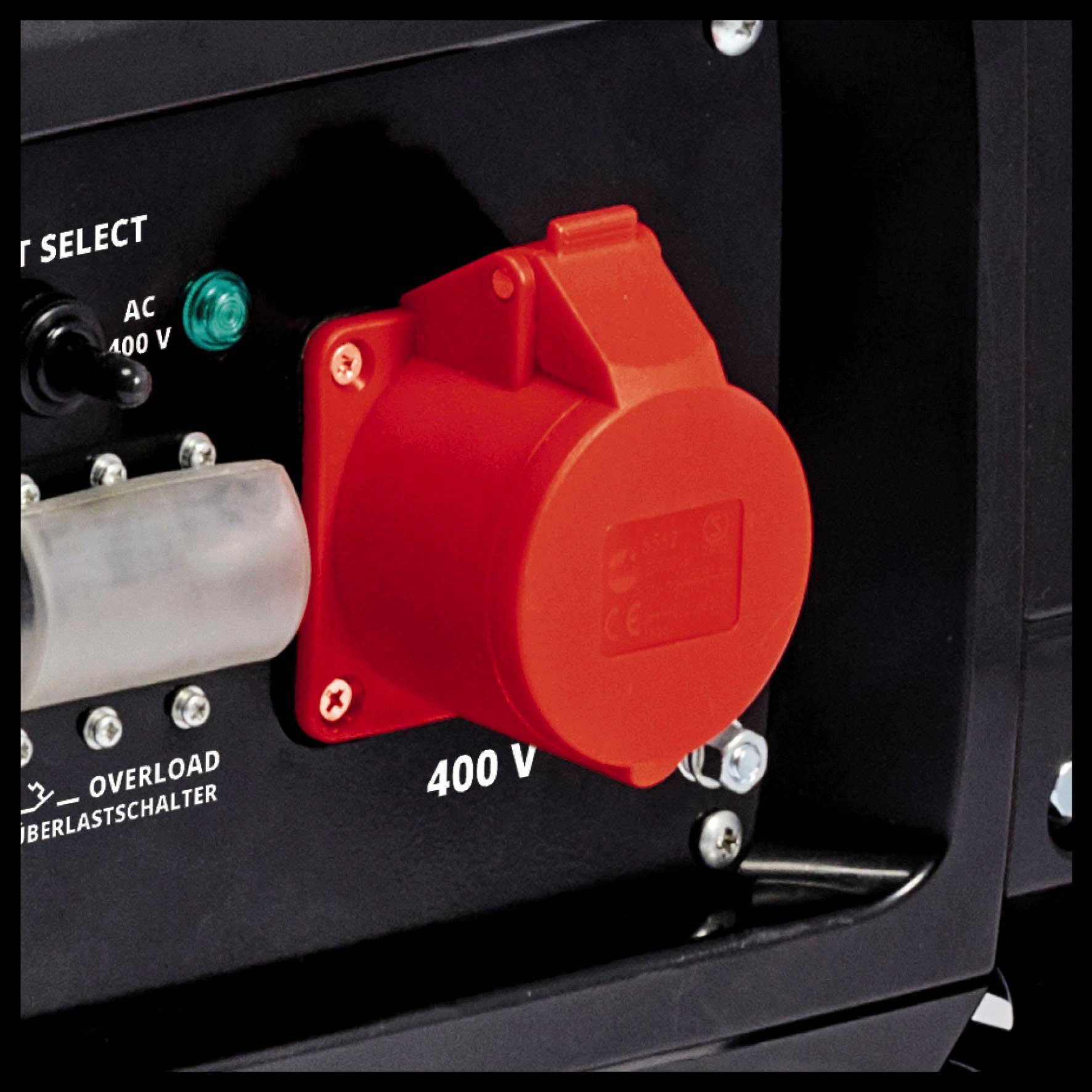 Einhell Stromerzeuger TC-PG 65/E5, (1-tlg), Benzin, inkl. 12 V Starterbatterie