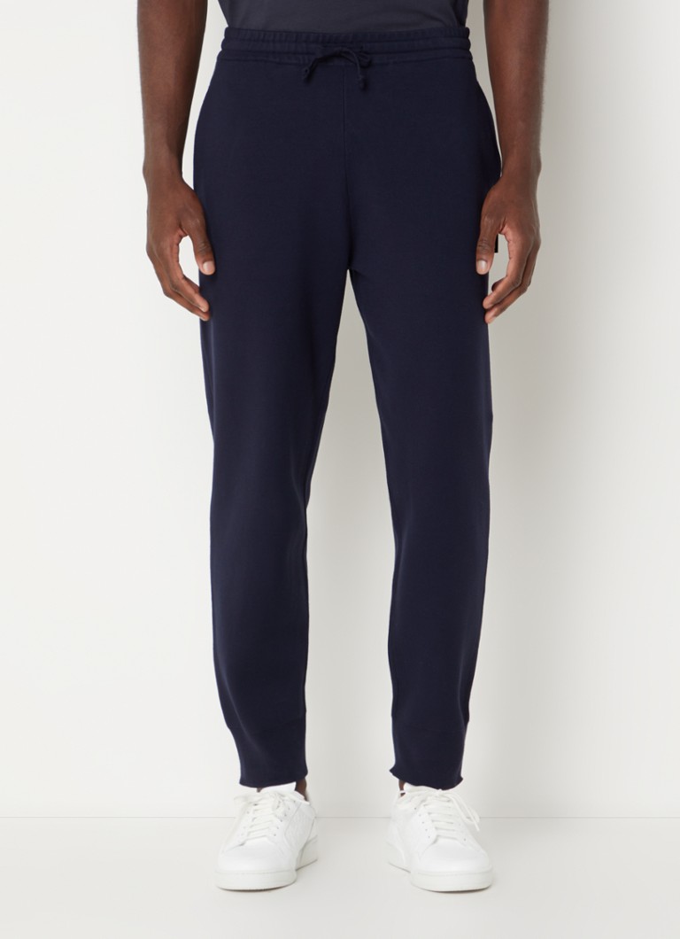 Pantaloni de trening Sandro slim fit cu buzunare laterale