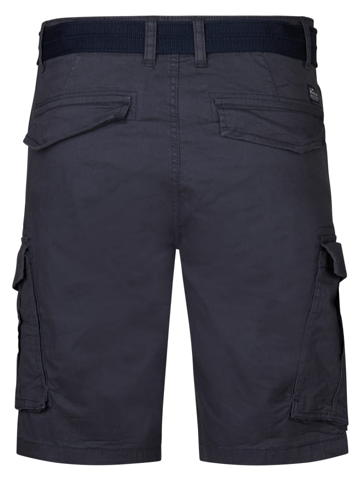 Petrol Industries Cargo-Shorts mit Gürtel Gulf Shores in Grau günstig kaufen