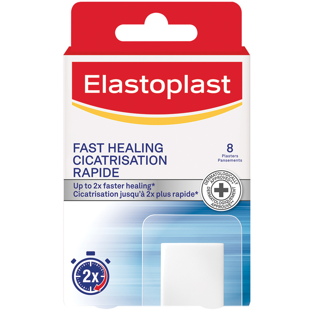 elastoplast Elastoplast Pansements Cicatrisation Rapide 8 pansements Pansements