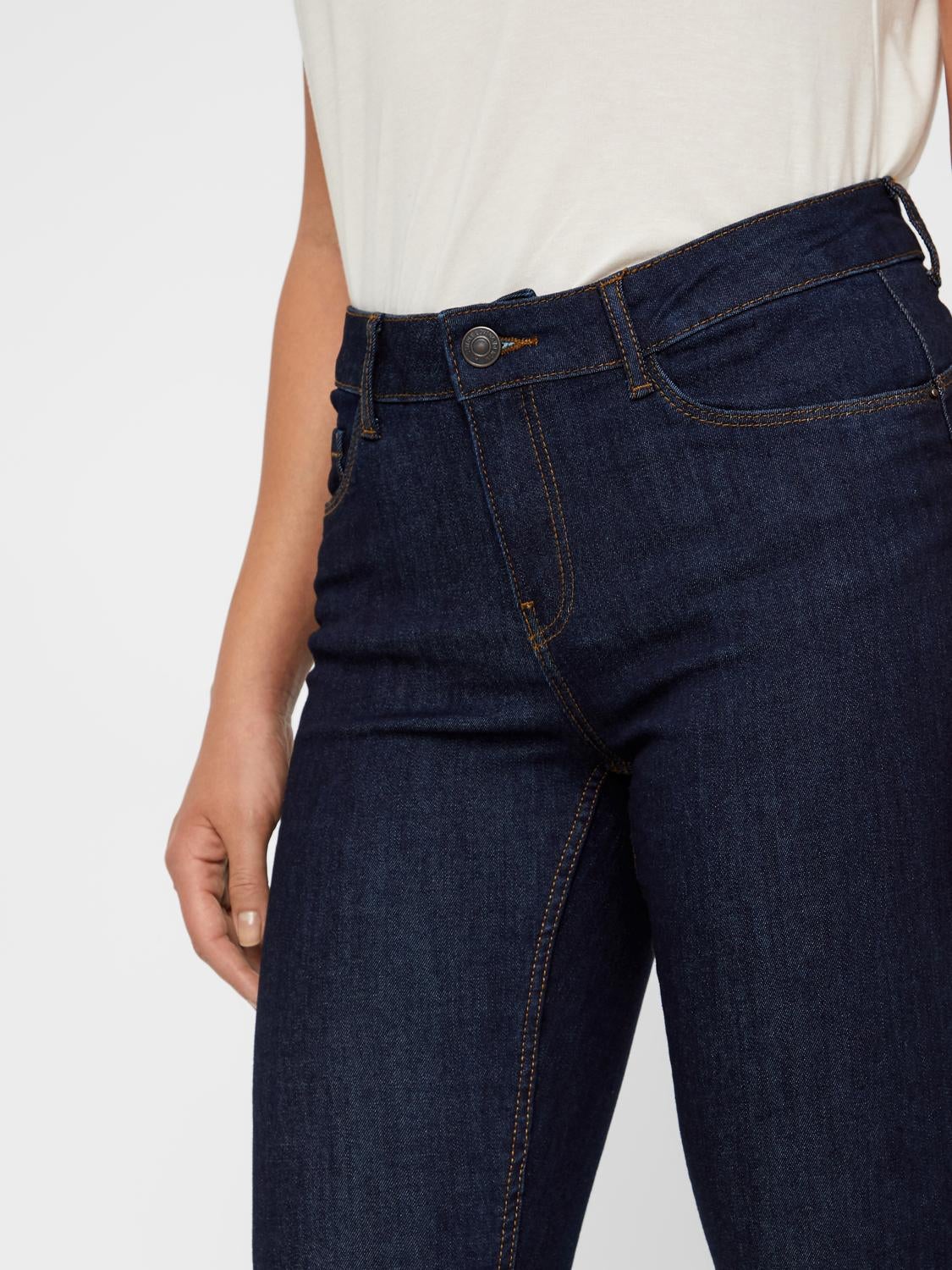 VMSEVEN Mid Rise Slim Fit Jeans