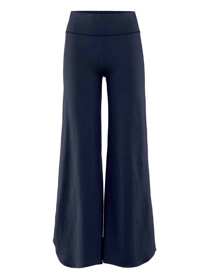 Hessnatur Yoga-Hose in dunkelblau günstig kaufen 34