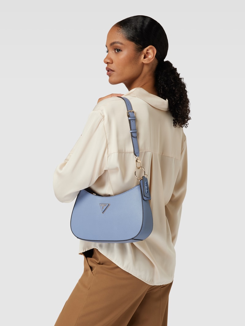 Handtasche mit Label-Details Modell 'NOELLE' in lila
