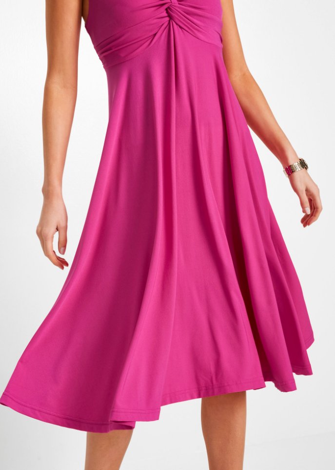 Shirtkleid mit V-Ausschnitt
