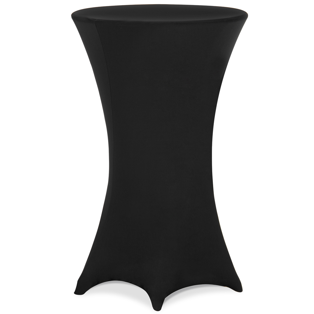 Detex Stehtischhusse Ø80 cm schwarz