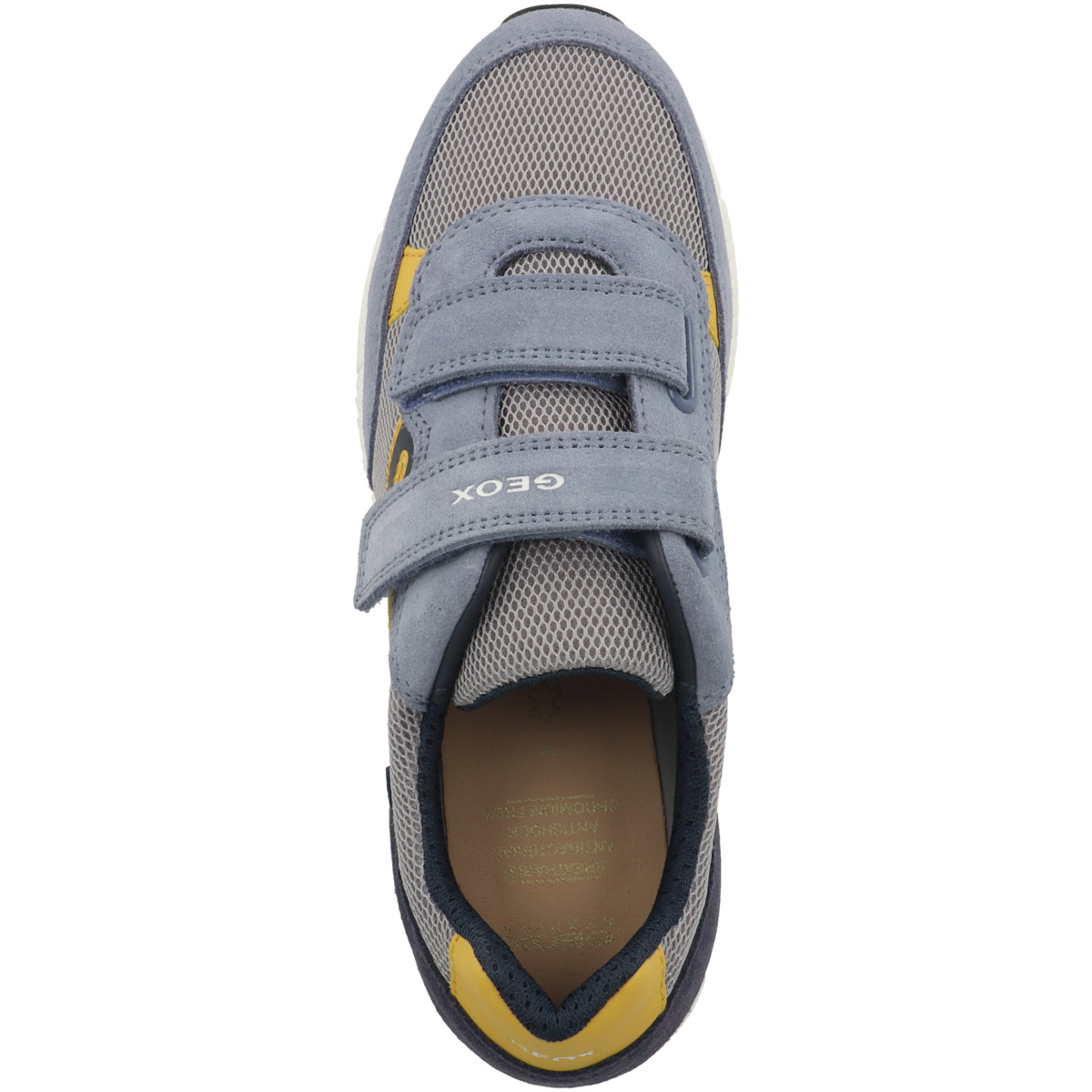 Geox J Alben B. A Sneaker Low hellgrau