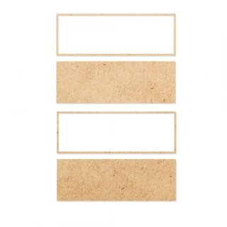 Kromlech Bases - Heavy Infantry 6x2 Square Base Movement Trays (2)