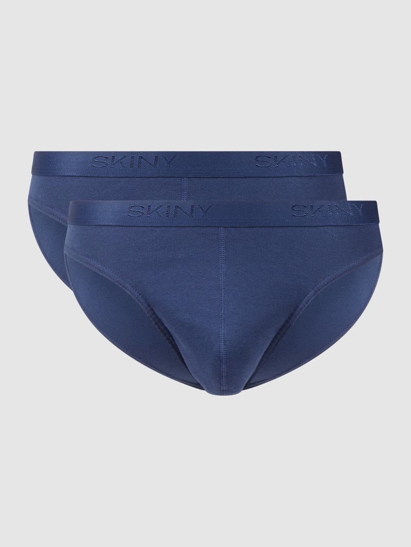 Slip im 2er-Pack in marineblau