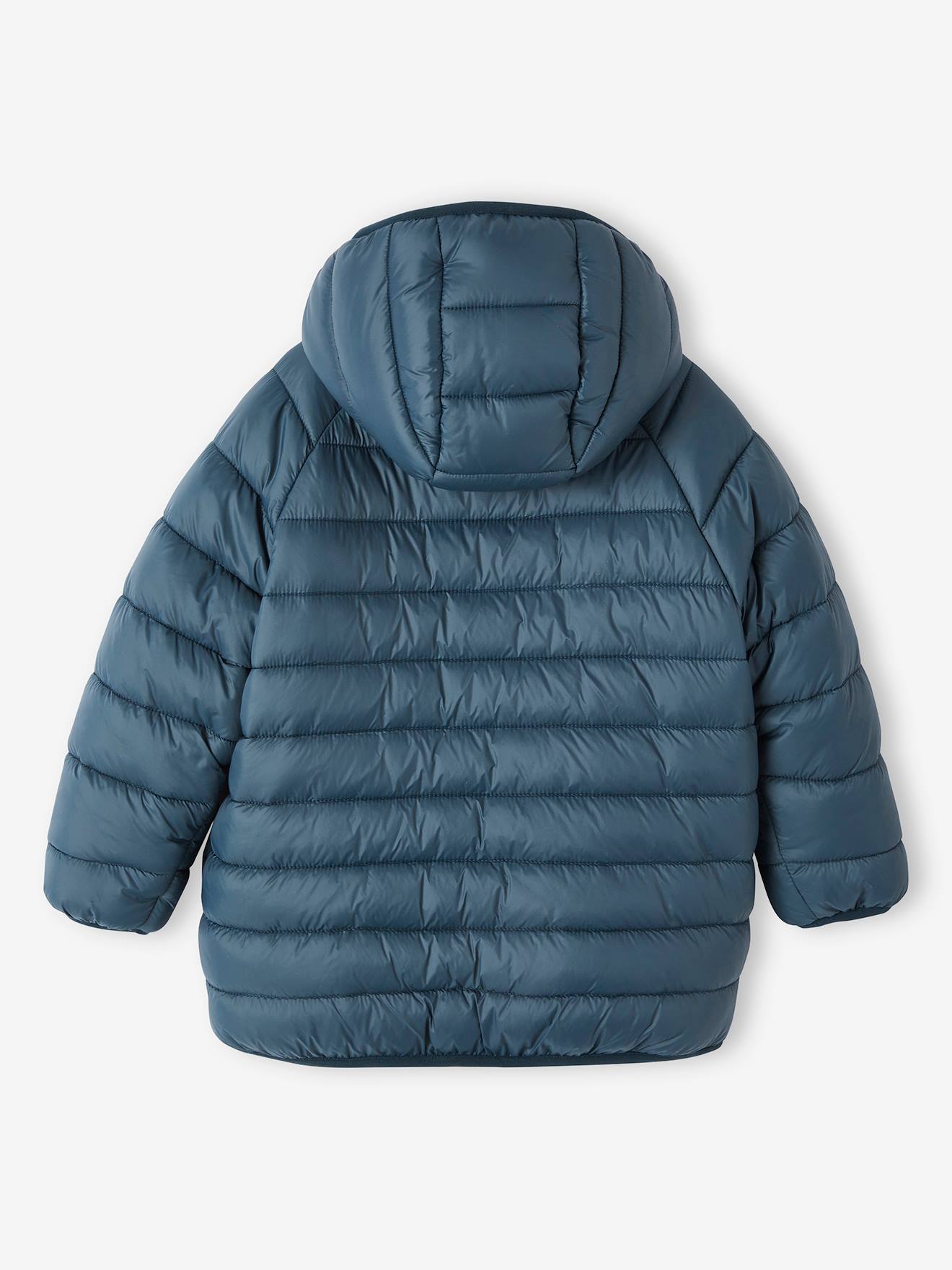 Vertbaudet Jungen Wende-Steppjacke - tannengrün