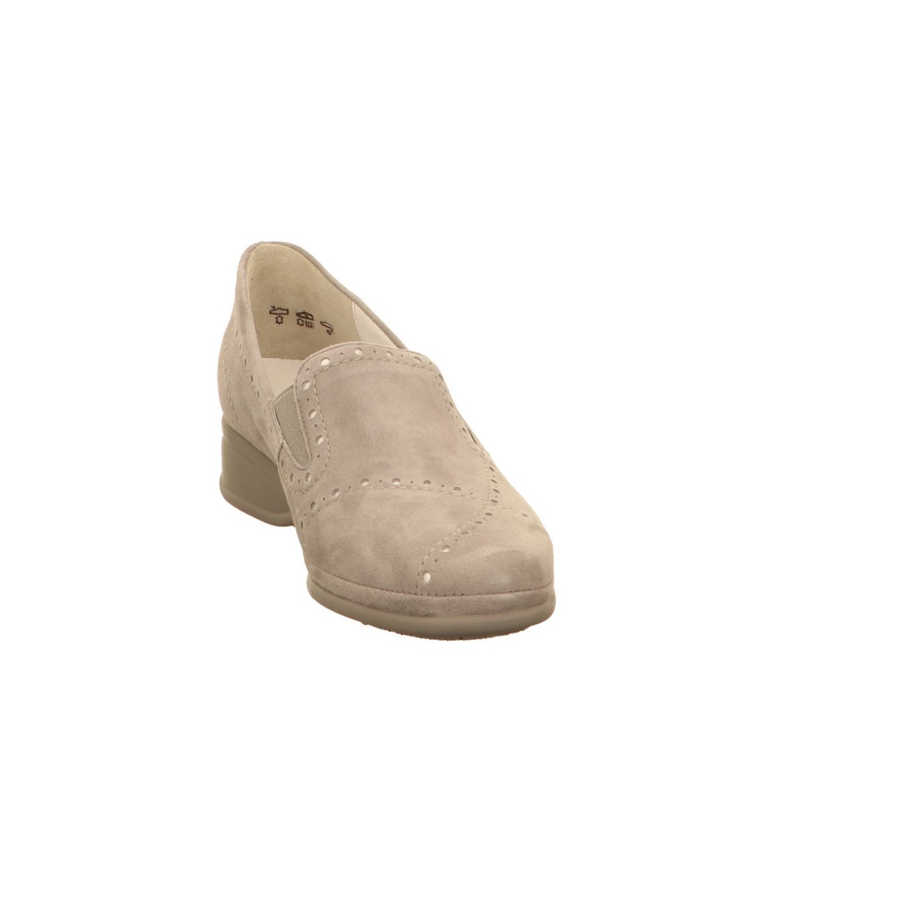SEMLER Klassische Slipper grau