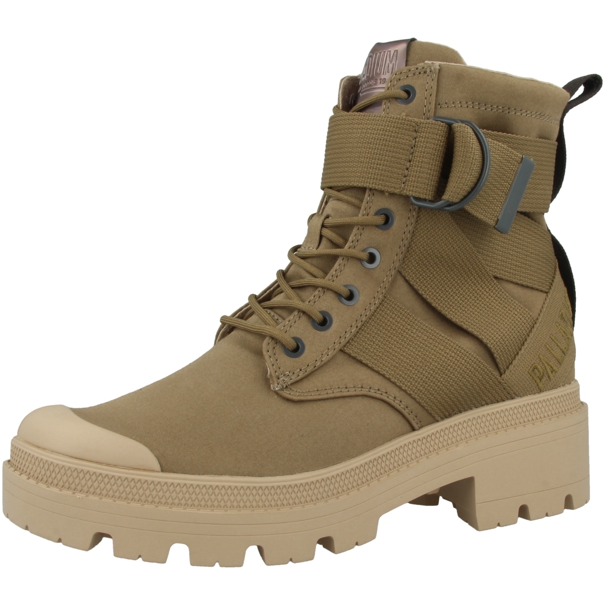 Palladium Pallabase Tact S Textile Schnürboots gruen