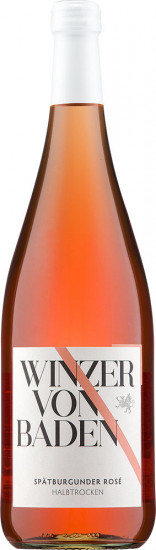 2022 Spätburgunder Rosé halbtrocken 1,0 L - Winzer von Baden