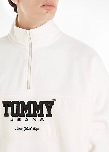 TOMMY-JEANS Herren Fleecepullover