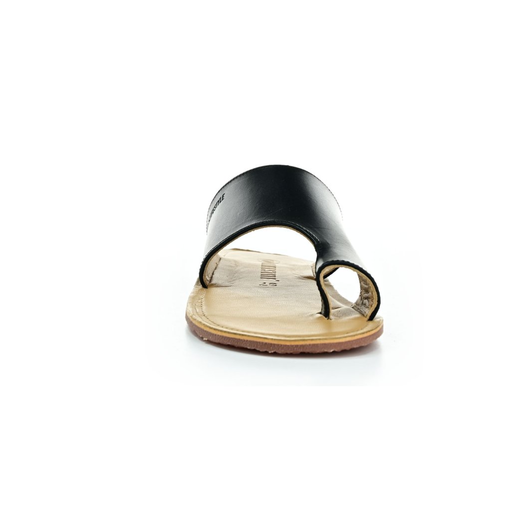 bLifestyle Freeestyle schwarze Barfußsandalen