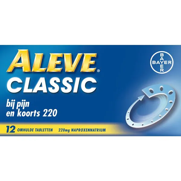 Aleve Classic Tablets Medicine - 12 pieces