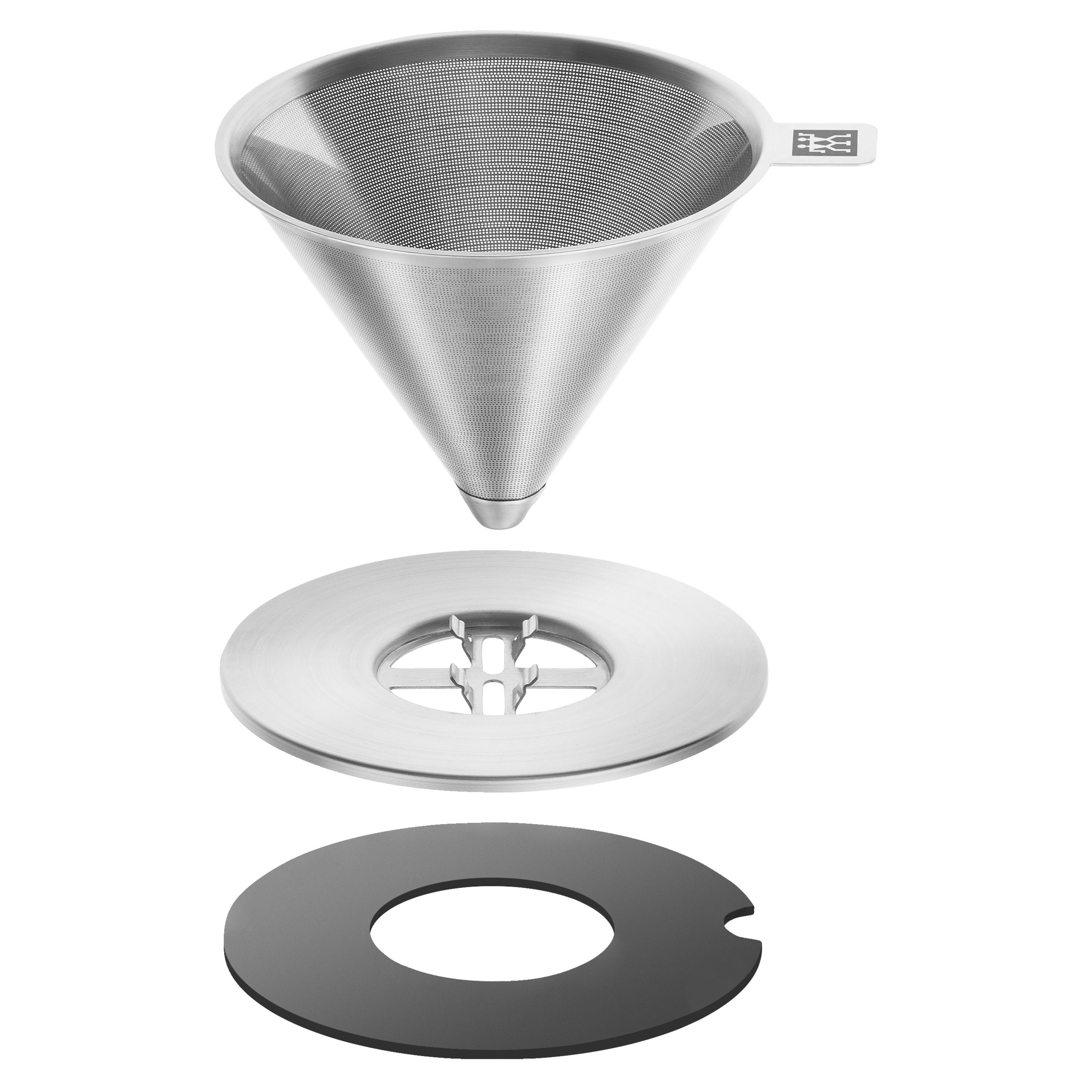Pour Over Kaffeefilter, 18/10 Edelstahl