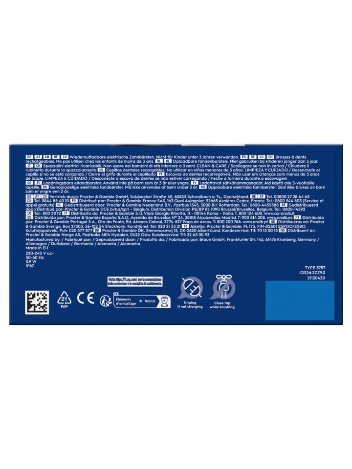 Oral-B Elektrische Zahnbürste 
