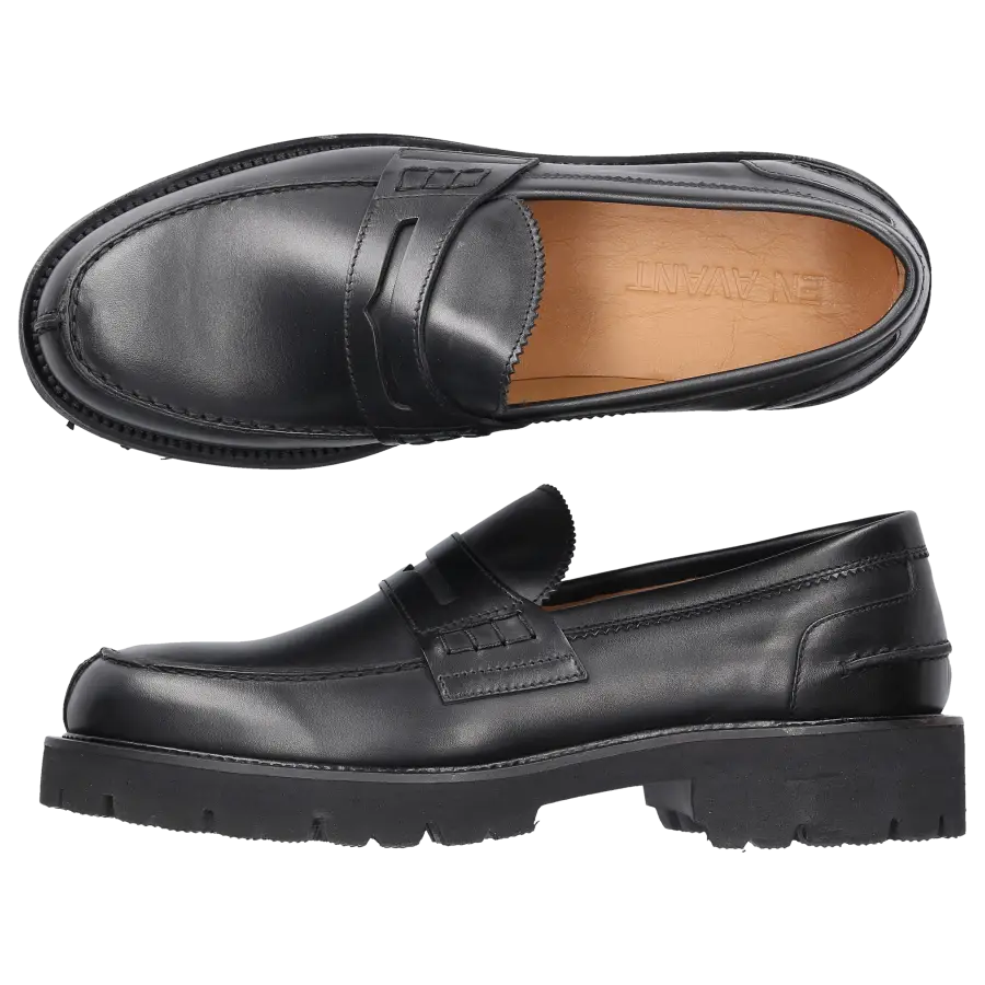 EN AVANT - Loafer 469-03 Kalbsleder - schwarz