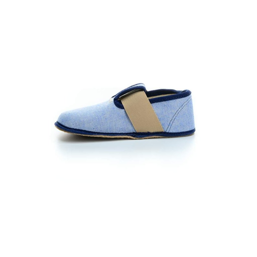 Pegres BF01 Blau Barfußhauschuhe