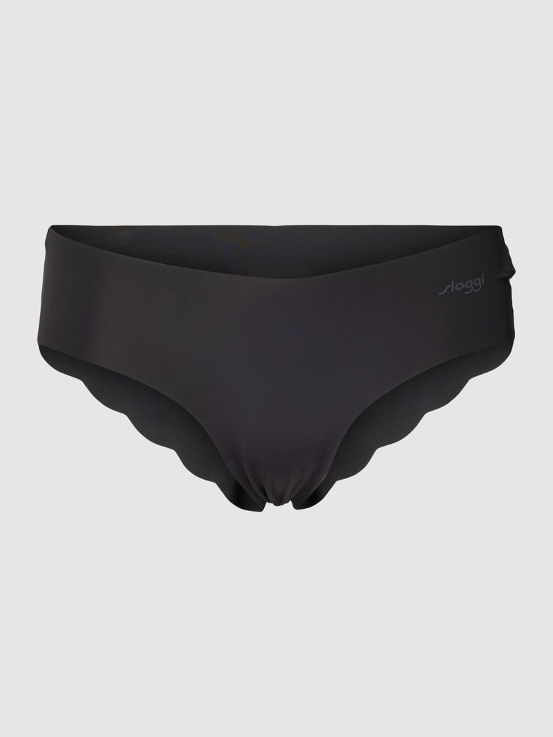 Slip im unifarbenen Design Modell 'ZERO MICROFIBRE 2.0' in schwarz