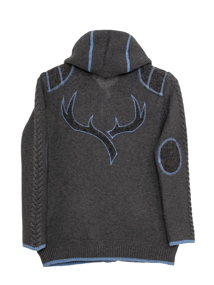 Spieth & Wensky Kinderjacke SPECHT in grau-blau günstig kaufen
