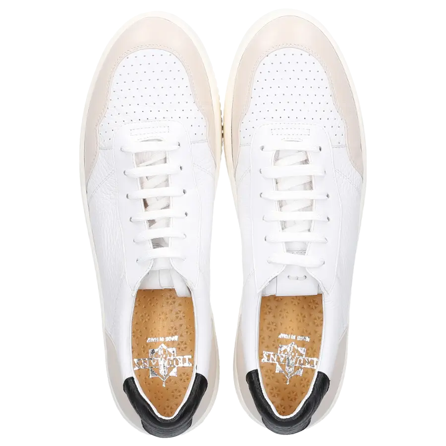 Truman's - Sneaker low 9373 Hirschleder - weiß