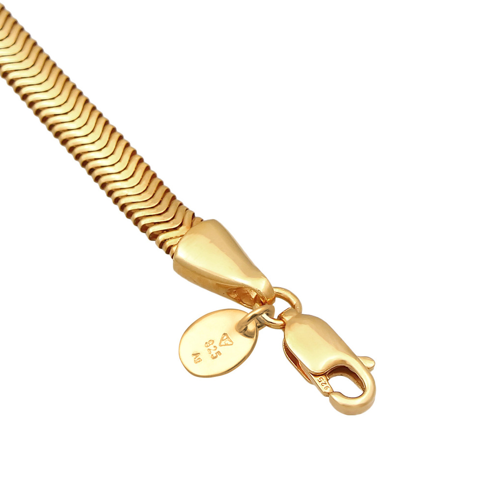 Elli PREMIUM Elli PREMIUM Bracelet de Cheville Femmes Bracelet de Cheville plat élégant en Arg Bijoux