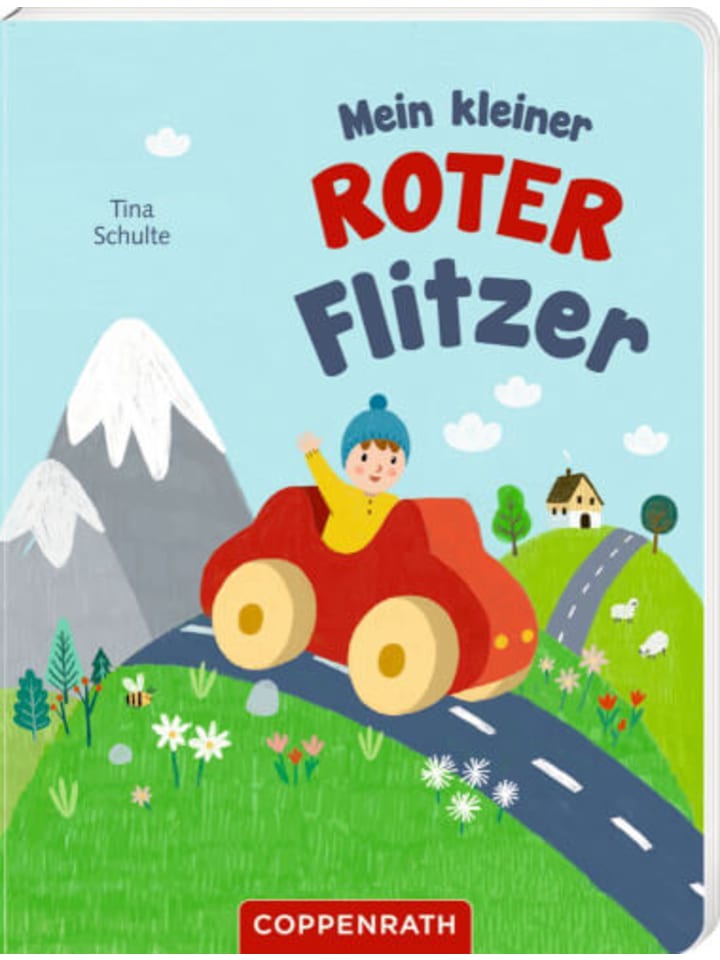 Coppenrath Spielfahrzeug mit Buch und Spielstraße Mein kleiner roter Flitzer, ab 18 M. günstig kaufen onesize