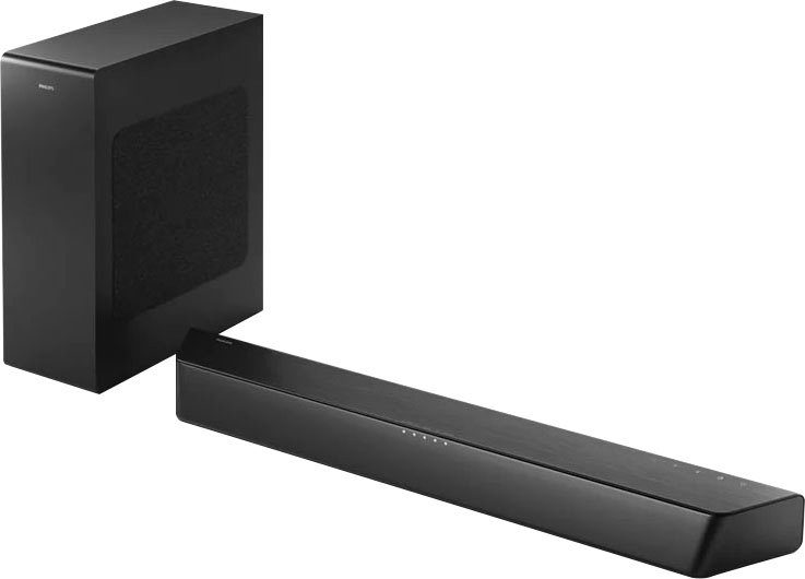 Philips TAB7207/10 2.1 Soundbar (Bluetooth, 260 W, mit kabellosem Subwoofer)