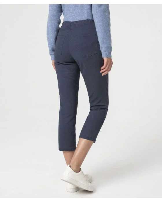 Pantacourt gabardine extensible