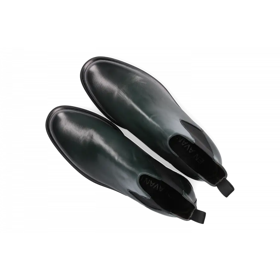 EN AVANT - Chelsea Boots 721-27 Kalbsleder - grün