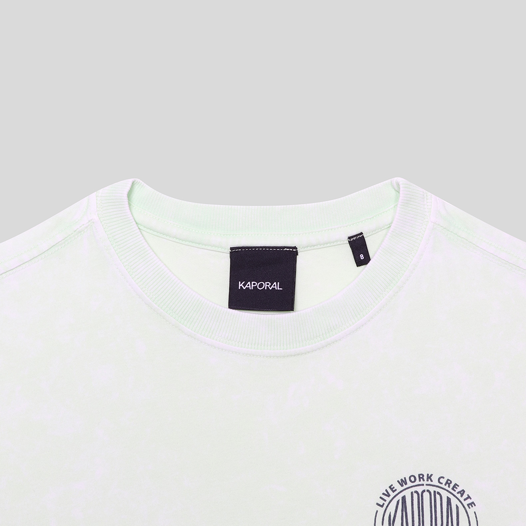 OCTO   T-shirt vert Garçon en 100% coton