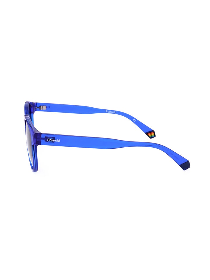 Polaroid Unisex-Sonnenbrille in Blau/ Dunkelblau günstig kaufen 51
