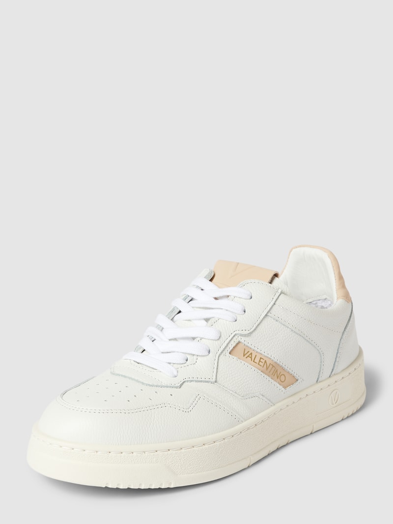Sneaker mit Label-Detail Modell 'APOLLO' in weiß