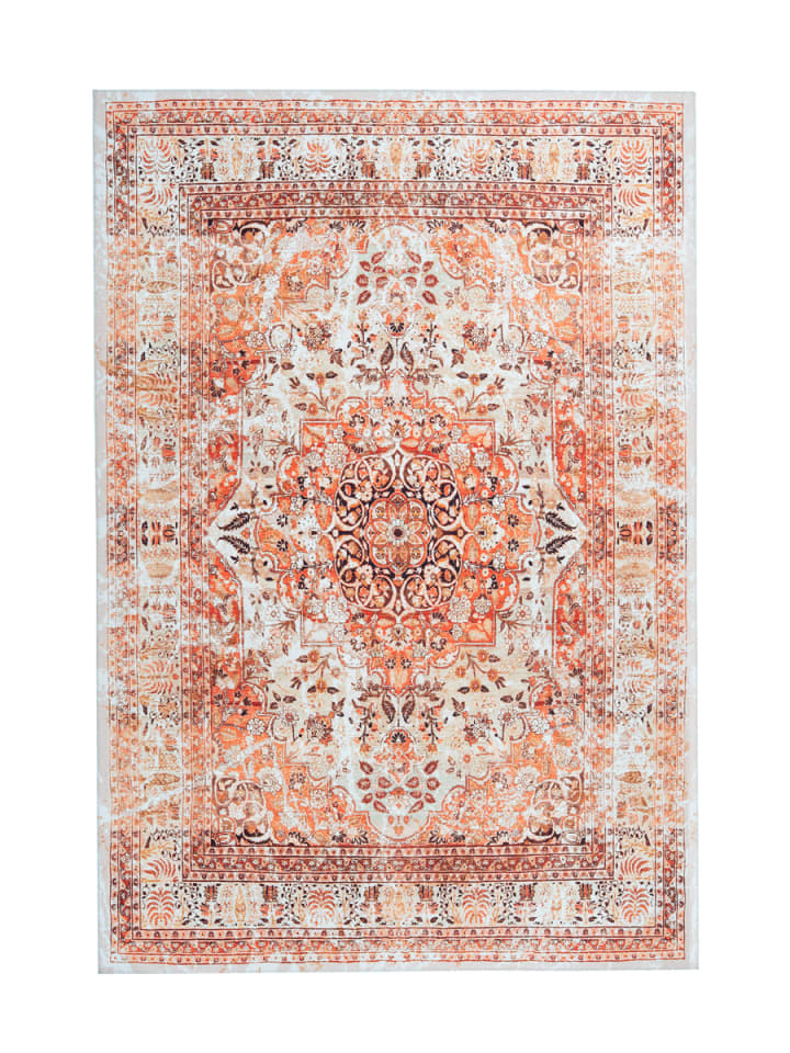 Arte Espina Teppich Rhodie in Orange / Beige günstig kaufen