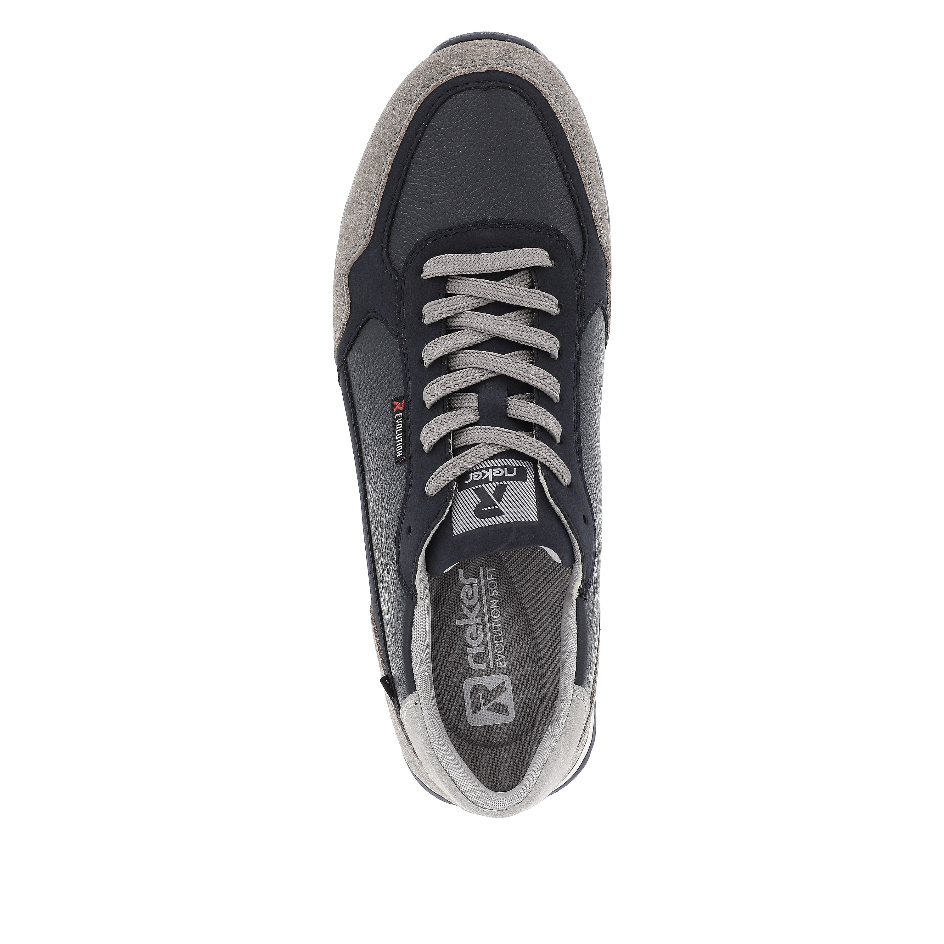 Rieker Herren Sneaker Low dark-blue graphite-grey