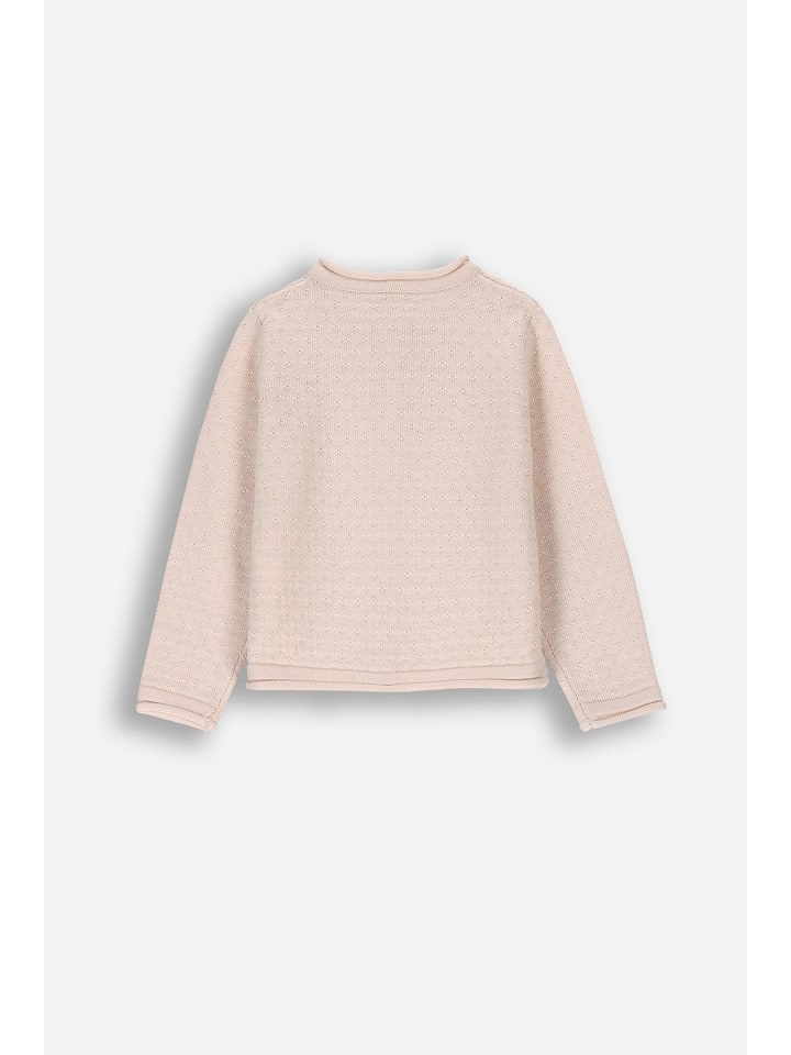 Coccodrillo Pullover mit Reißverschluss in ecru günstig kaufen 86