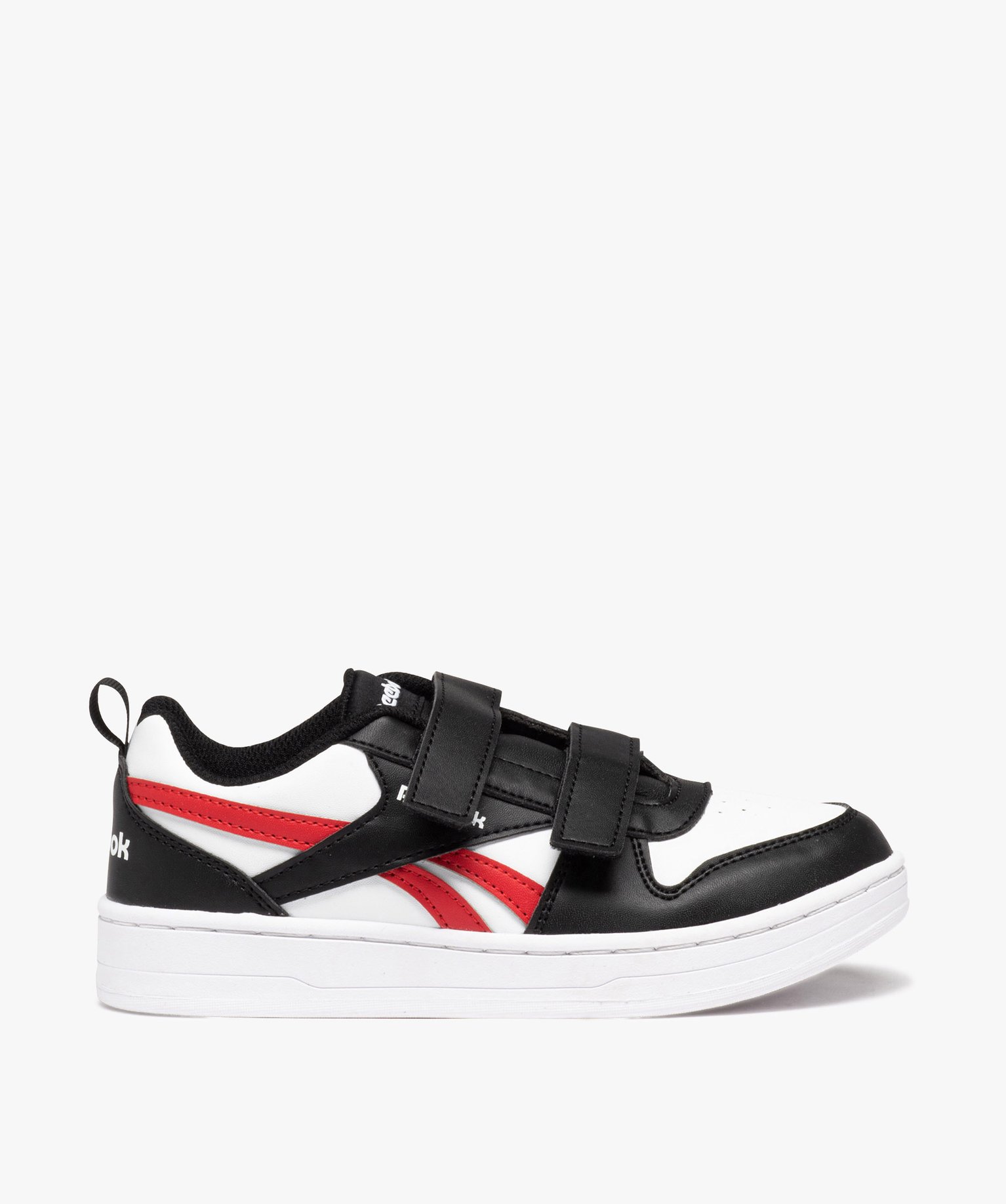 Baskets Garçon bicolores à double scratch - Reebok Prime noir | GEMO