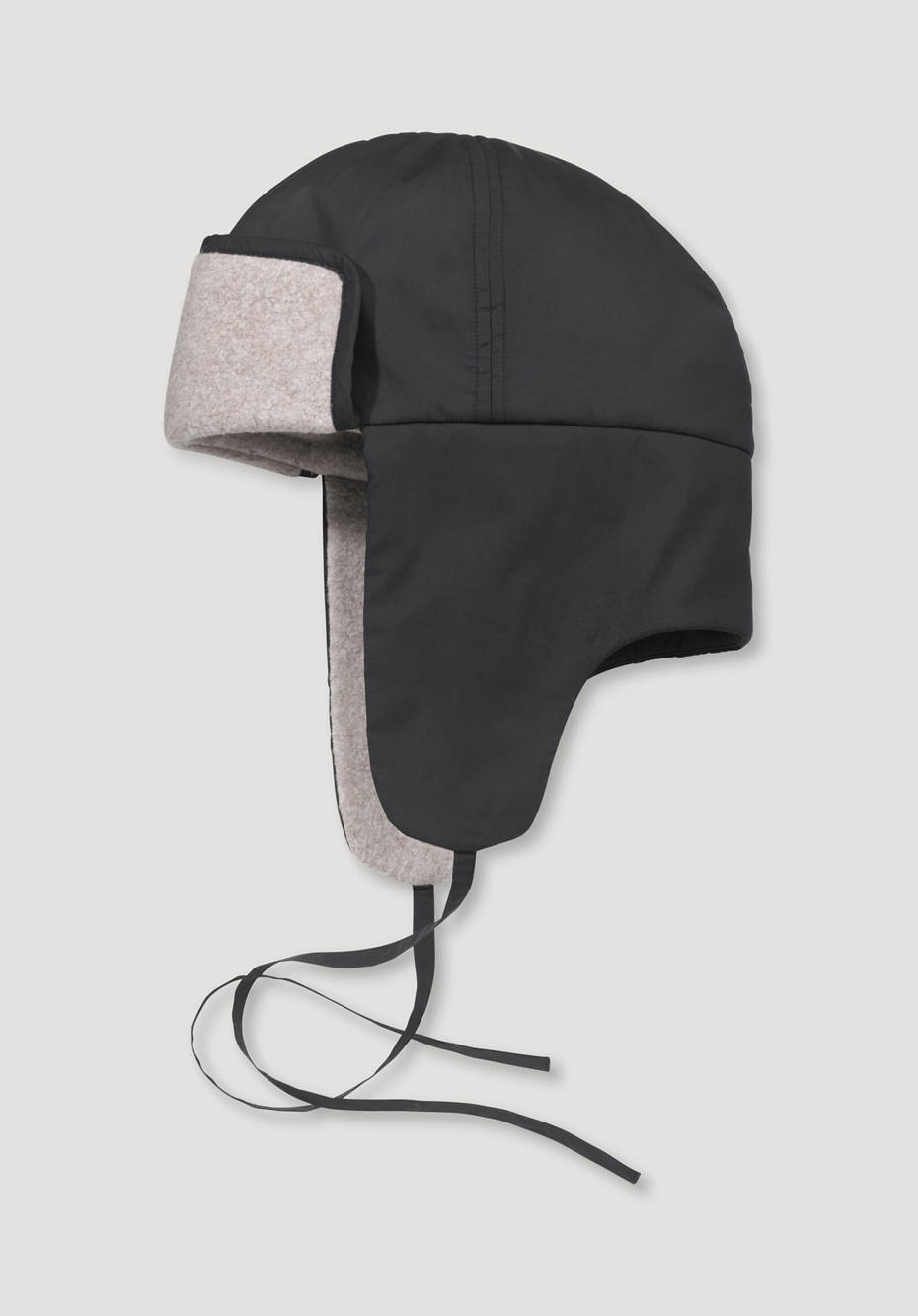 Unisex Nature Shell Trapper-Mütze mit Schurwoll-Wattierung