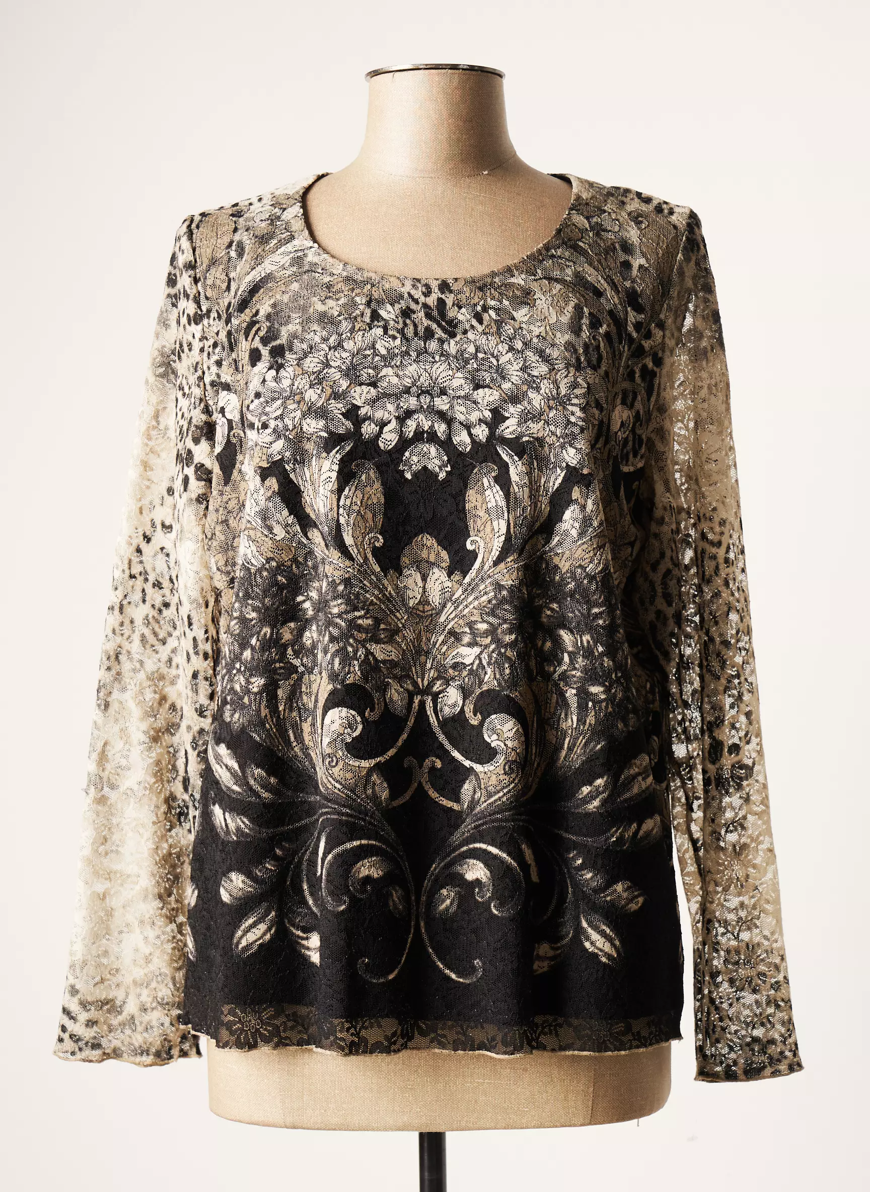 Jean Delfin Tops Femme couleur noir