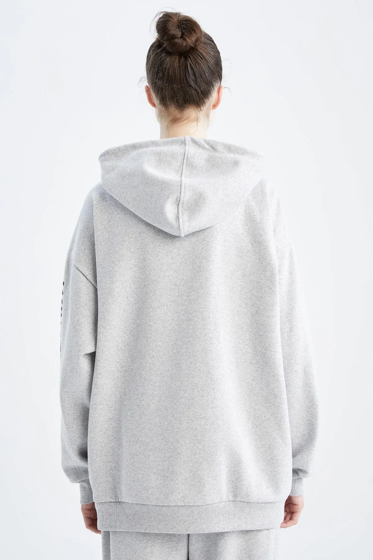 DeFacto  Weiches, flauschiges Sweatshirt mit Kapuze in Oversize-Passform