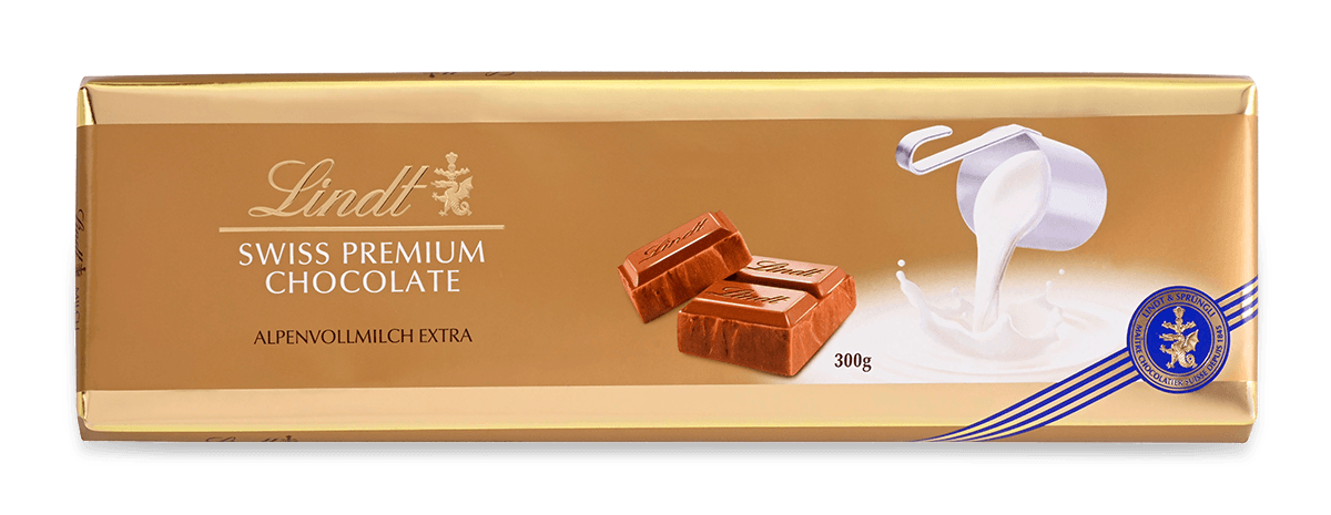 Alpenvollmilch Extra Tafel, 300g