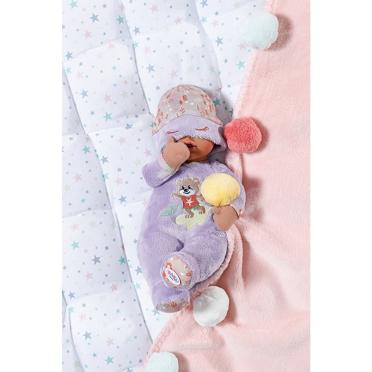 BABY born® Sleepy for babies purple 30cm