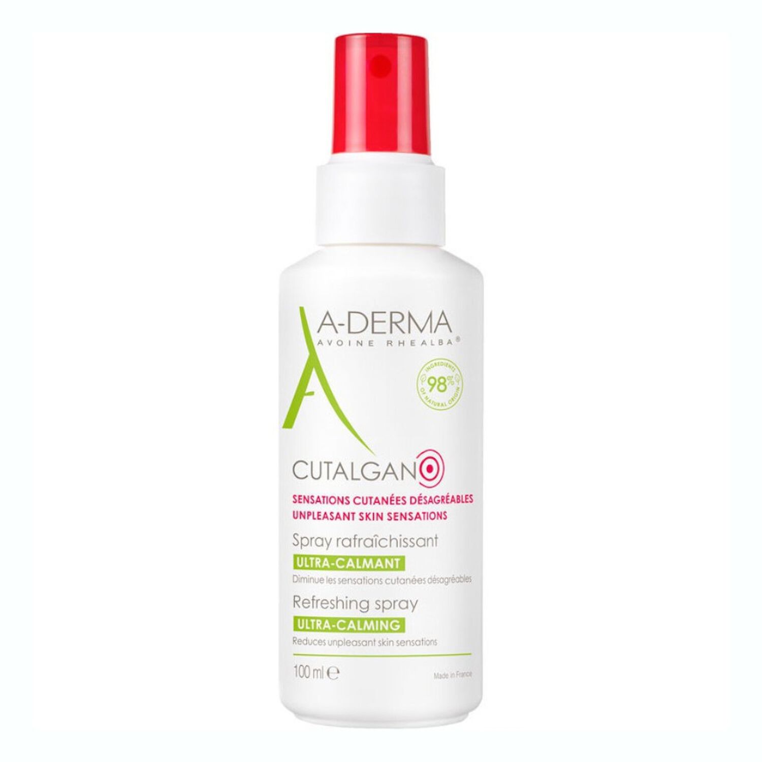 a-derma Cutalgan Spray Rafraîchissant Ultra Calmant 100 ml