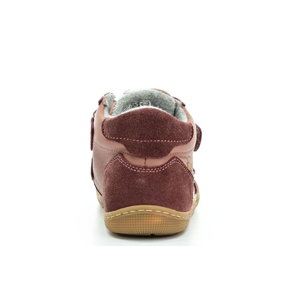 Koel4kids Kurt W Tex Merino Pink Winterbarfußschuhe