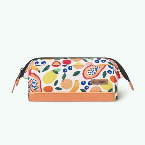 Lake Como beige school pencil case