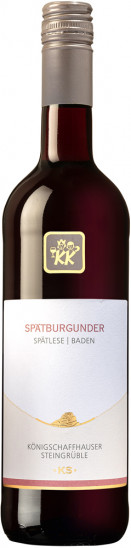 2020 Königschaffhauser Steingrüble Spätburgunder Spätlese *KS* halbtrocken - Winzergenossenschaft Königschaffhausen-Kiechlinsbergen