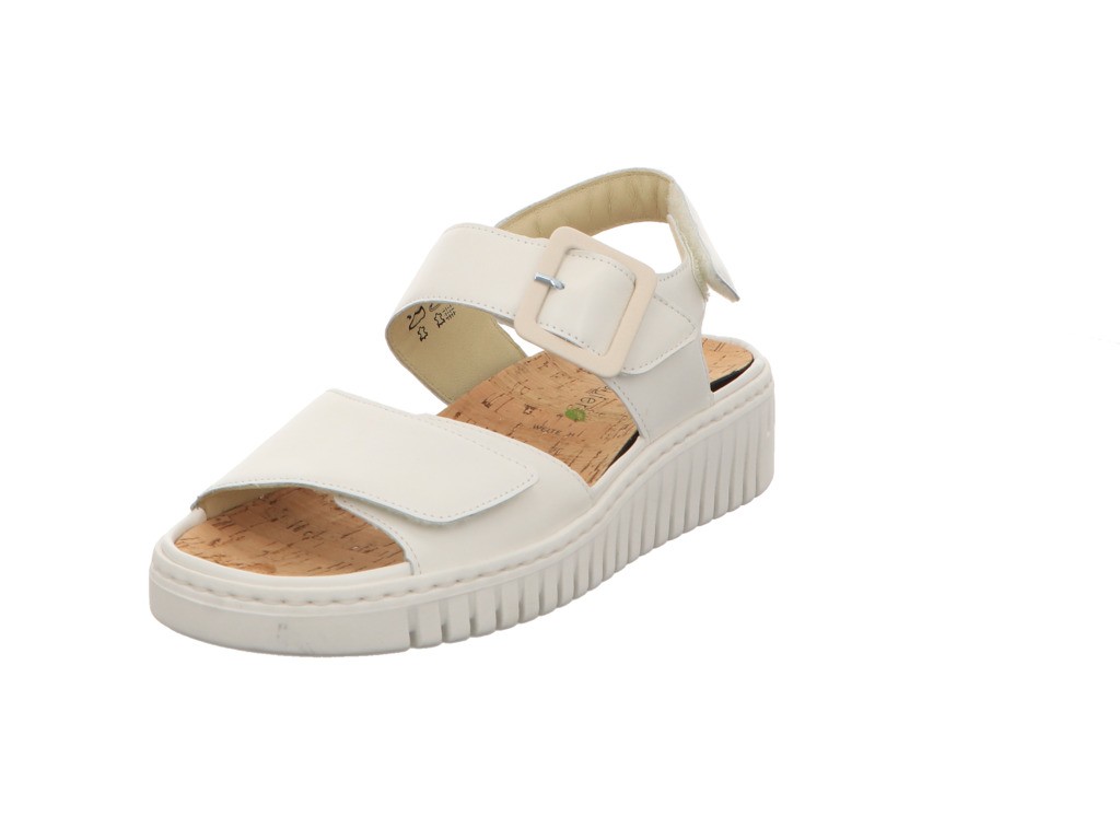 WALDLÄUFER Klassische Sandalen weiss H-Willow