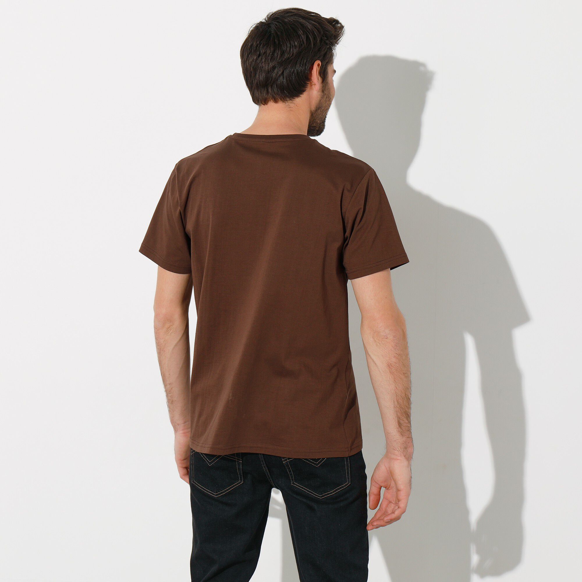 T-shirt col rond manches courtes