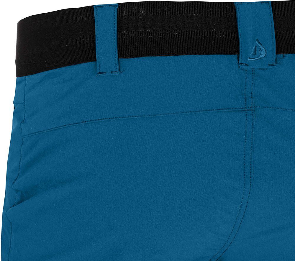 Bergson Zip-off-Hose ARRESÖ COMFORT Zipp Off Herren Wanderhose, leicht, strapazierfähig, Normalgrößen, Saphir blau